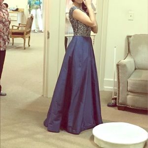 BLUE PROM DRESS